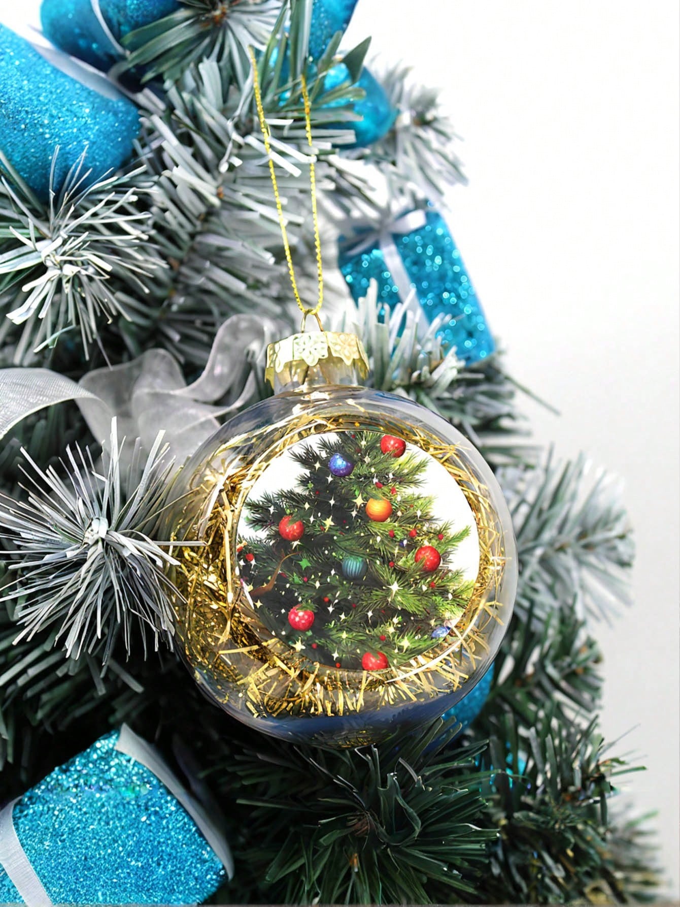 Christmas Decoration Balls with Customizable Photos
